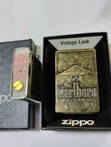 未使用　Marlboro　Zippo　1937　REPLICA　マルボロ　ジッポー　1937　レプリカ　300個限定懸賞当選品　古美色　2016年製造　希少品　新品_画像10