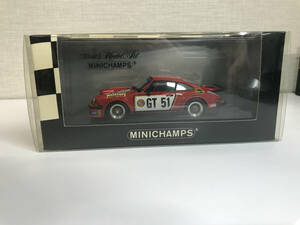 【１円スタート】1/43 ミニチャンプス ポルシェ934 Toine Hezemans EGT ニュル 300km 1976 　MINICHAMPS Porsche レーシングカー Z0 