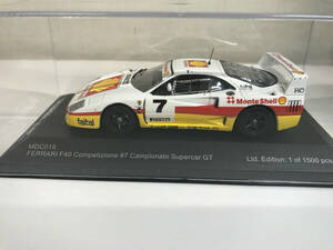 【１円スタート】1/43 イクソ MDC015 フェラーリ F40 Competizione #7 Campionato Super GT ixo Z1