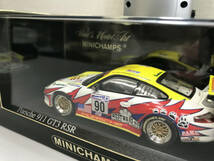 【１円スタート】1/43 ミニチャンプス ポルシェ911 GT3 RSR ルマン 24時間 2004 #90 Winner Maassen...　MINICHAMPS 046990 Porsche Z4_画像3