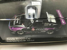 【１円スタート】1/43 ミニチャンプス ポルシェ911 GT3 Cup Porsche Carrera Cup Asia 2007 Kota Sasaki MINICHAMPS Porsche 076430 Z5_画像4