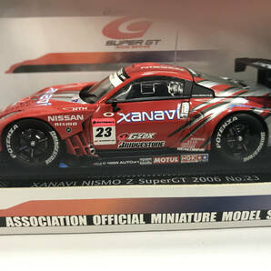 【１円スタート】1/43 エブロ スーパーGT 500 XANAVI NISMO Z Silver/Red 2006 #23 794 EBBRO Z6の画像5