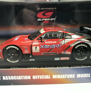 【１円スタート】1/43 エブロ スーパーGT 2005 XANAVI NISMO Z SILVER/RED#1 687 EBBRO Z7の画像5