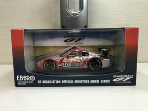 【１円スタート】1/43 エブロ JGTC 2004 Mosul Pitworks Z Silver / Red #22 572 　EBBRO Z8 