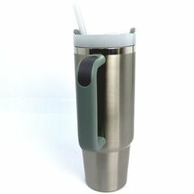 【未使用品 YST-046】スタンレー STANLEY FLOWSTATE TUMBLER 真空クエンチャー タンブラー 887ml 10-10827-184 シルバー_画像2