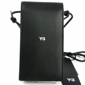 【未使用品-YB06】Y-3 ワイスリー フォンケース スマホショルダー カード入れ付 IJ9902 ヨージヤマモト