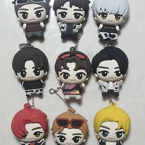 NCT127 2 Baddies ちびぐるみラバーマスコットキーホルダー 全9種9個の画像1