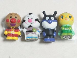 それいけ！アンパンマン　ソフビフィギュア　３種４個