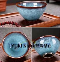 極美品★5本セット 建窯盞 窯変釉 天目釉 茶道具 茶碗 曜変天目 古玩 茶器 古美術 奇妙曜変天目茶碗茶碗手作り窯_画像2