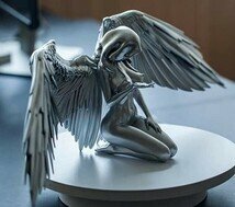 天使 女神 女性 アンティーク オブジェ 北欧風インテリア 置物