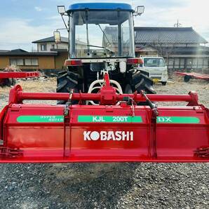 ●イセキトラクター GEAS 4ISEKI●48馬力 (1292h) ●PTO●iQ4WD●iQシフト● エアコンキャビン付きコバシロータリーKJL200 ●茨城県の画像3