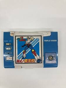 【希少】闘え！柔王丸 プラレス３四郎 当時物中古ゲーム機 動作未確認 バンダイ 