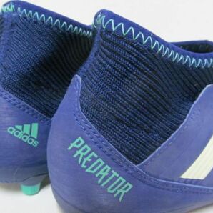 (56598)アディダス adidas ジュニア サッカー スパイク ブルー 23.5㎝ USEDの画像8