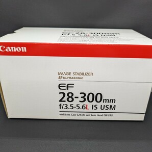 1円～! 美品 保管品【Canon EF 28-300mm F 3.5-5.6L IS USM ULTRASONIC】キャノン ウルトラソニック イメージスタビライザー カメラ レンズの画像1