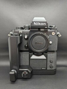 1円スタート！美品 保管品【Nikon F3 HP ハイアイポイント ボディ】【MD-4 モータードライブ】ニコン カメラ セット ブランド 光学機器