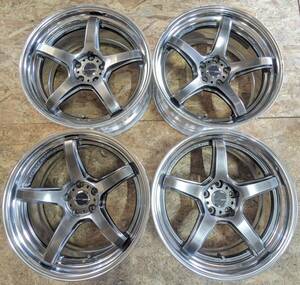 [ rare!]WORK emotion T5R 2P 20 -inch 9J+32 9J+40 PCD114.3 5 hole 5H deep rim Alphard Vellfire Crown Mark X