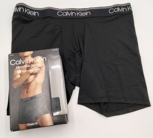 【Ｍサイズ】Calvin Klein(カルバンクライン) ボクサーパンツ ブラック 1枚 男性下着 NB2570