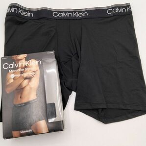 【Ｍサイズ】Calvin Klein(カルバンクライン) ボクサーパンツ ブラック 1枚 男性下着 NB2570