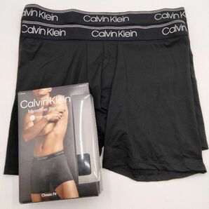 【Sサイズ】Calvin Klein(カルバンクライン) ボクサーパンツ ブラック 2枚セット 男性下着 NB2570