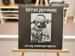 infernal necromancy「freezing blackstained universe」7インチ black metal ブラックメタル