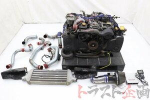 2100874301 GC8? EJ20 エンジン Assy パワーFC 他セット フォレスター S/tb SF5 D型 トラスト企画 送料無料 U