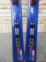 ◆きれい◆124/66/104◆SALOMON EQUIP 10 3V RACE 165cm●中上級者向●中急斜面でのカービングショートに_画像4