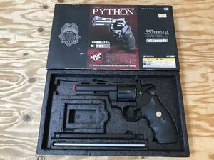 mB 80 コルトパイソン COLT PYTHON 357 .357mag 4インチ ガスガン 24連射 東京マルイ ※動作未確認の為ジャンク品、現状品