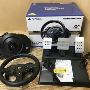 mF 120 T300RS GT/ T3PA GT/スラストマスター GT Edition PS5 PS4 Thrustmaster ステアリングコントローラー ハンドル ※傷や汚れ有りの画像1