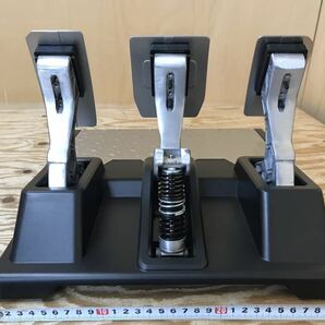 mE 100 T-LCM PEDALS Thrustmaster スラストマスター ペダル レーシング ※動作未確認、ジャンク、傷や汚れあり、外箱なし、現状品の画像5