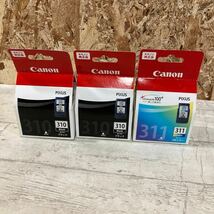 期限切れ 未開封 未使用品 キャノン インクカートリッジ Canon BC-310 311 ブラック 3色カラー FINEカートリッジ CANON 佐川急便対応のみ_画像1