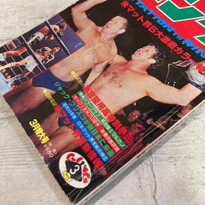 レア ゴング プロレス ボクシング キック 1979年 3月号 VOL.12NO.3 米マット界5大激戦カラー特集 具志堅用高 現状品 クリックポスト送料185の画像10