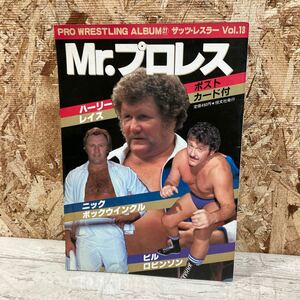 レア Mr.プロレス PRO WRESTLING ALBUM27 ザッツ・レスラー 1982年 12月号 Vol.13 NO.27 ハーリー レイス 現状品 クリックポスト送料185円