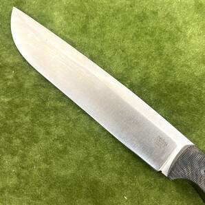 A-2 ★☆キャンプ/アウトドア BARK RIVER KNIVES ハンティングナイフ 154CM サイズ:画像参照 ケース付き サバイバルナイフ/シースナイフの画像2