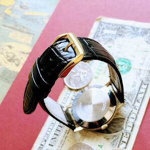 #2973【渋くてお洒落】メンズ腕時計 グリュエン 動作品 アンティーク ヴィンテージ 機械式手巻き GRUEN 金色 ゴールドF 3針 サーティーワンの画像7