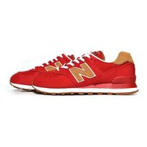 1円~ 新品 ニューバランス ML574 25.5cm new balance スニーカー シューズ 赤 ブラウン レトロ キャンパス ランニング スポーツ 限定カラー_画像3