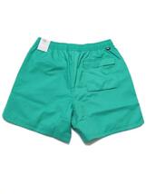 新品 Msize ナイキ ウーブン ショートパンツ ショーツ NIKE SHORT PANT 緑 アウトドア 水陸両用 スイム 水着 海パン 刺繍 白紐 裏メッシュ_画像7