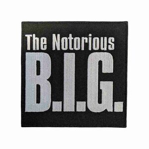 Notorious B.I.G. アイロンパッチ／ワッペン ノトーリアスB.I.G. Logo