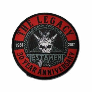 Testament パッチ／ワッペン テスタメント The Legacy