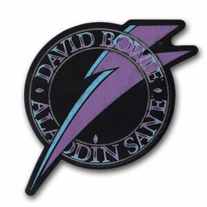 David Bowie ステッカー デヴィッド・ボウイ Aladdin Bolt