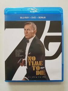 【中古BD Blu-ray ブルーレイディスク+DVD (ボーナスブルーレイ付) 007/ノー・タイム・トゥ・ダイ ダニエル・クレイグ ラミ・マレック】