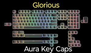 Glorious Aura Key Caps V2 フルセット US配列