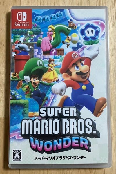 Nintendo Switch スーパーマリオブラザーズ ワンダー 新品未開封 シュリンク付き