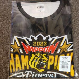 【ミズノ公式オンラインSHOP受注生産品】阪神タイガース優勝記念Tシャツ（Lサイズ）日本シリーズ制覇