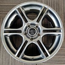 【送料無料】 即決 STERN 17×7.0J+48 PCD 5H×114.3 シュテルン アルミホイール アルミ 社外 ホイール 5穴４本セット YH149_画像2