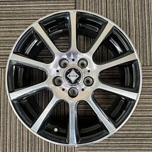 【送料無料】 即決 RIZLEY 15×6.0J+43 PCD 5H×100 ライツレー アルミホイール アルミ 社外 ホイール 5穴 4本セット YH193_画像2