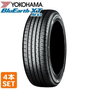 【即決 在庫有 2023年製】 送料無料 YOKOHAMA 225/65R17 102H BluEarth-XT AE61 夏タイヤ 4本セット B2