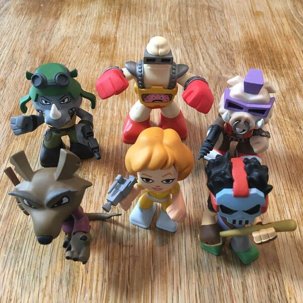 Funko Viacom Mystery mini TURTLES ファンコ ミステリーミニ タートルズ フィギュア アメコミ トイ 2014