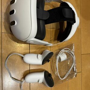 【即決美品送料込み】メタクエスト3 metaquest3 本体 VRヘッドセット エリートストラップ付 128gbの画像2