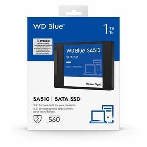 ●新品未開封　送料込み　Western Digital ウエスタンデジタルWD Blue SATA SSD 1TB 2.5インチ SA510 