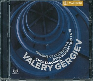 ★SACD★　ゲルギエフ《ショスタコーヴィチ 交響曲集》 ●第1番ヘ短調　●第15番イ長調　マリインスキー管弦楽団